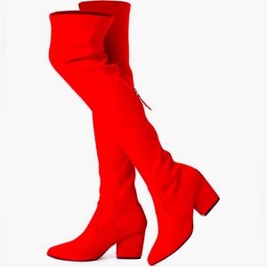 N.N.G Women Over the Knee Boots Thigh High Suede